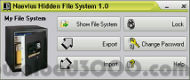 Naevius Hidden File System screenshot